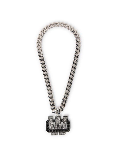 Men's Bling  Strass Wall Chain