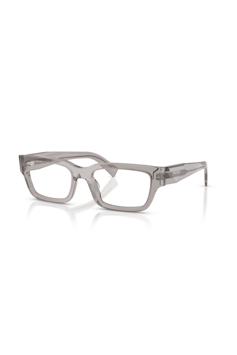 54mm Rectangle optical glasses, Main, color, Grey