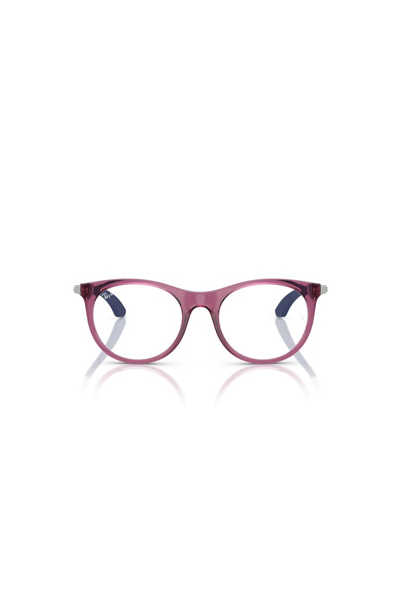 Ray-Ban 47mm Phantos optical glasses, Alternate, color, Violet