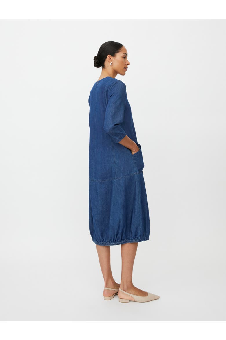 MaNiritha Tunic Dress, Alternate, color, Dark Denim