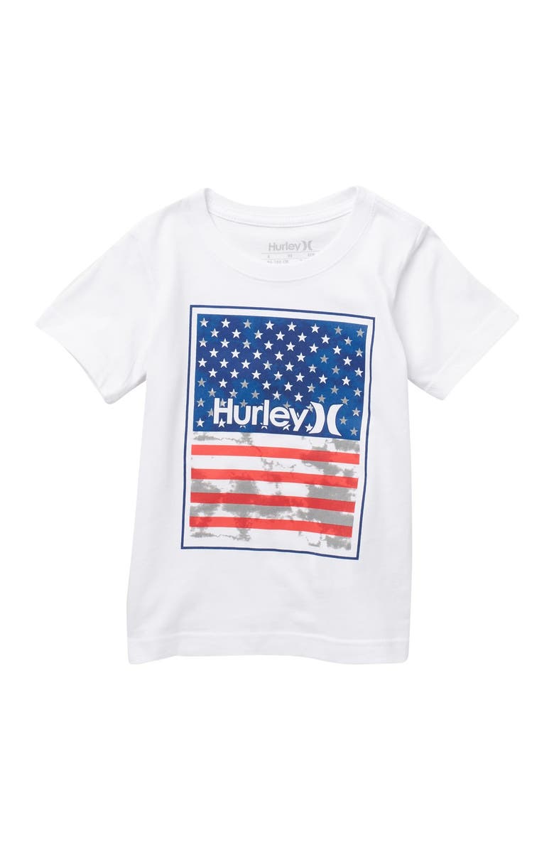 Hurley Icon Fill Logo T-Shirt, Main, color, 