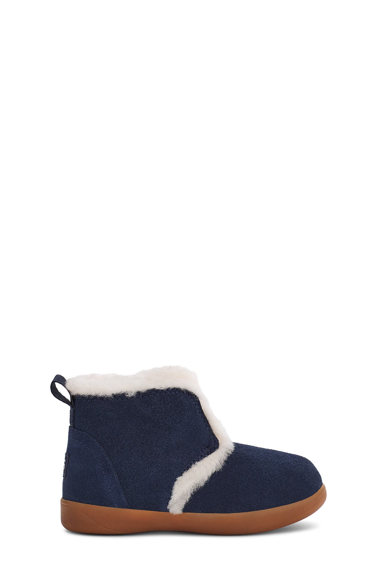 Daden Bootie, Alternate, color, NAVY SUEDE