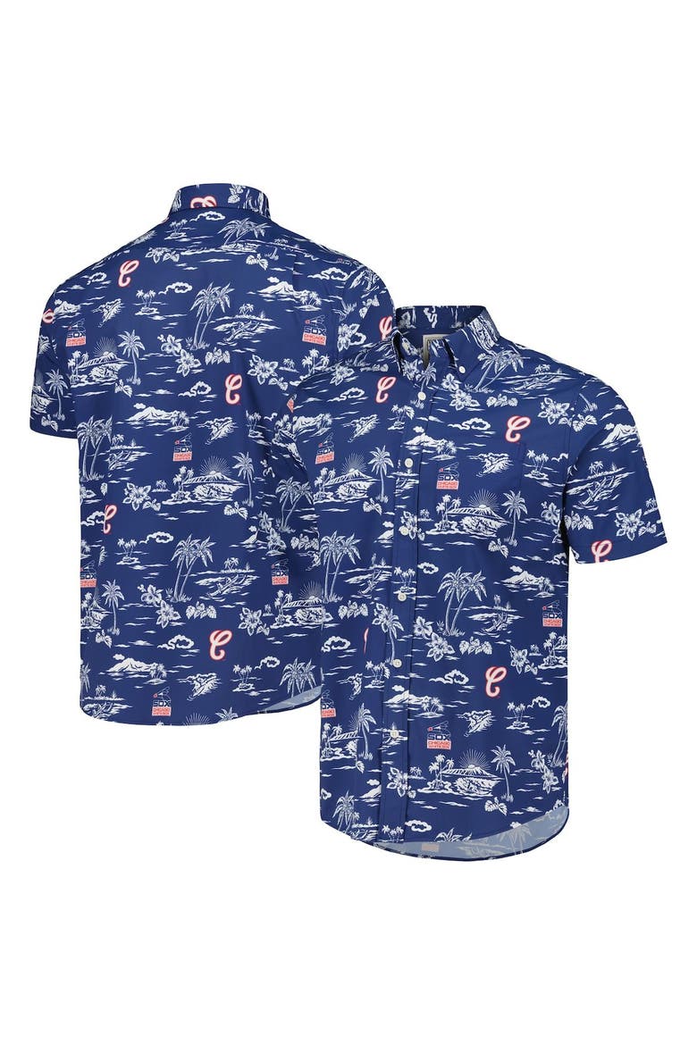 Men's Reyn Spooner Navy Chicago White Sox Kekai Button-Down Shirt, Main, color, Navy
