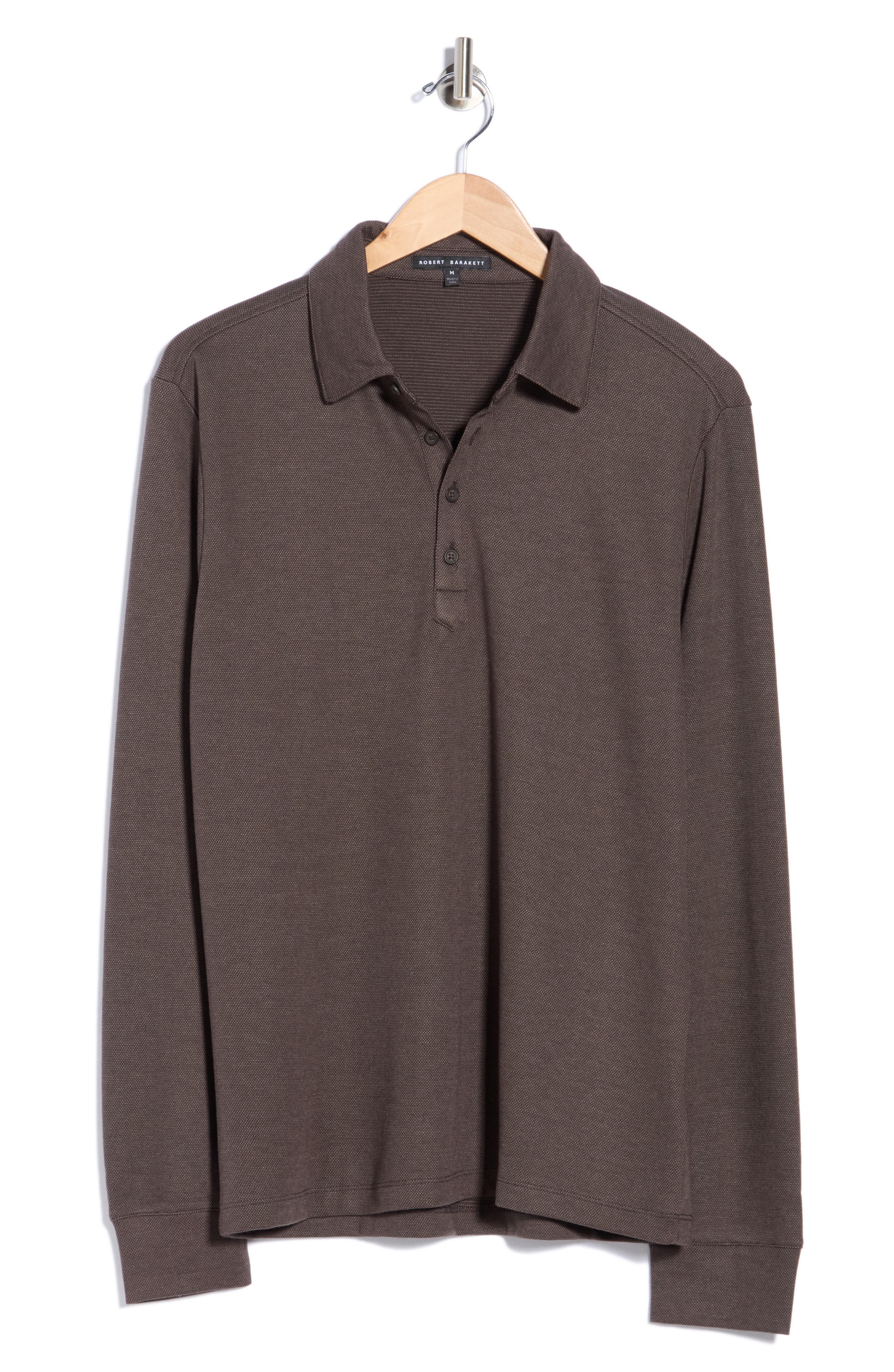 Griffin Long Sleeve Knit Polo