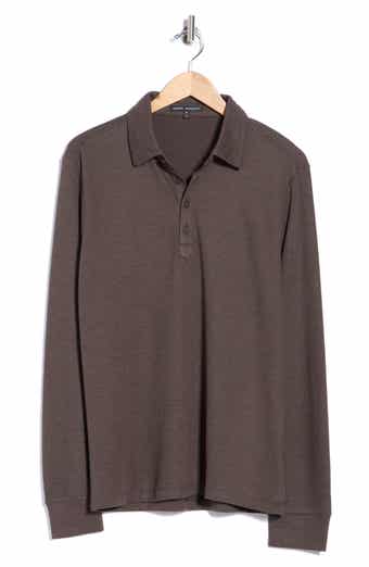 Griffin Long Sleeve Knit Polo