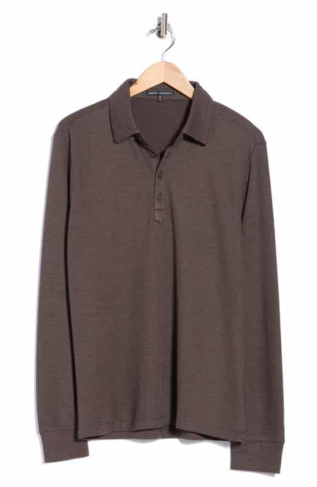 Griffin Long Sleeve Knit Polo