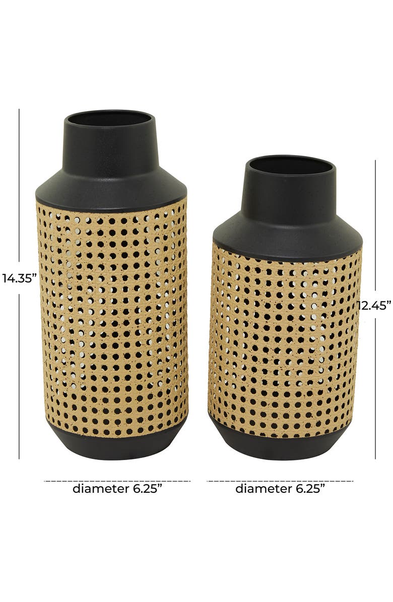 Novogratz Set of 2 Vases, Alternate, color,