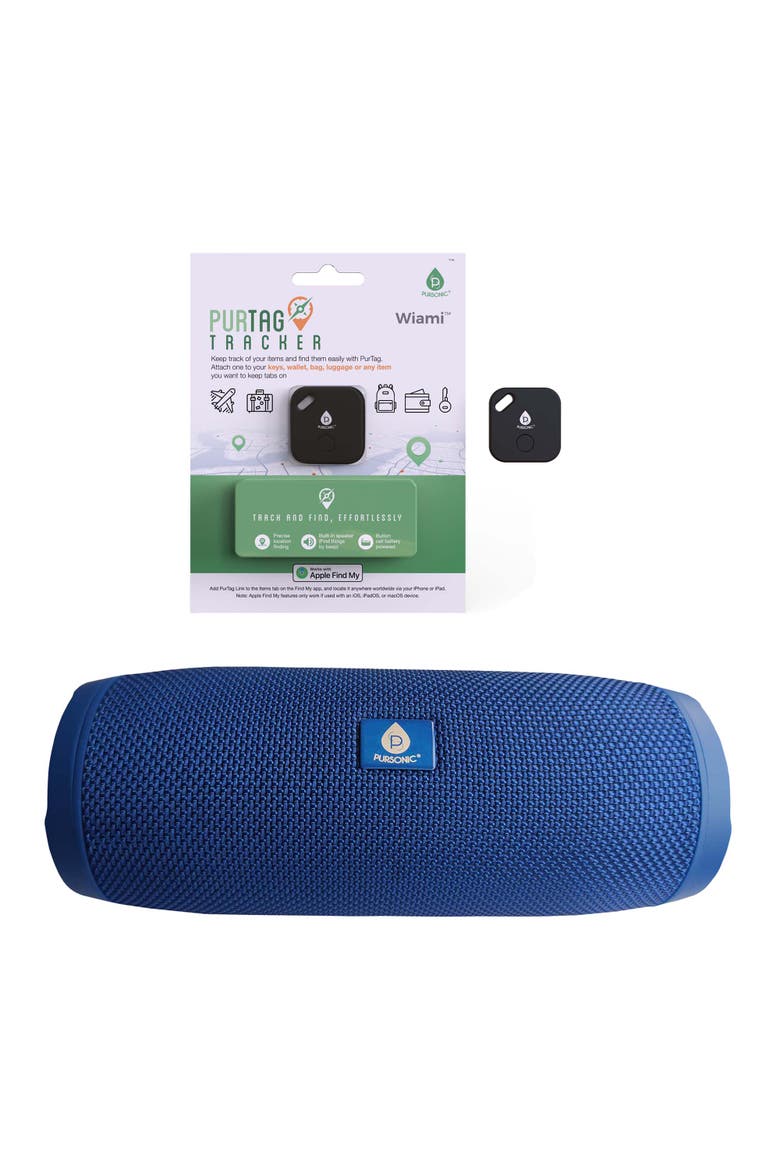 Wireless Speaker & Purtag Tracker, Main, color, Multicolor