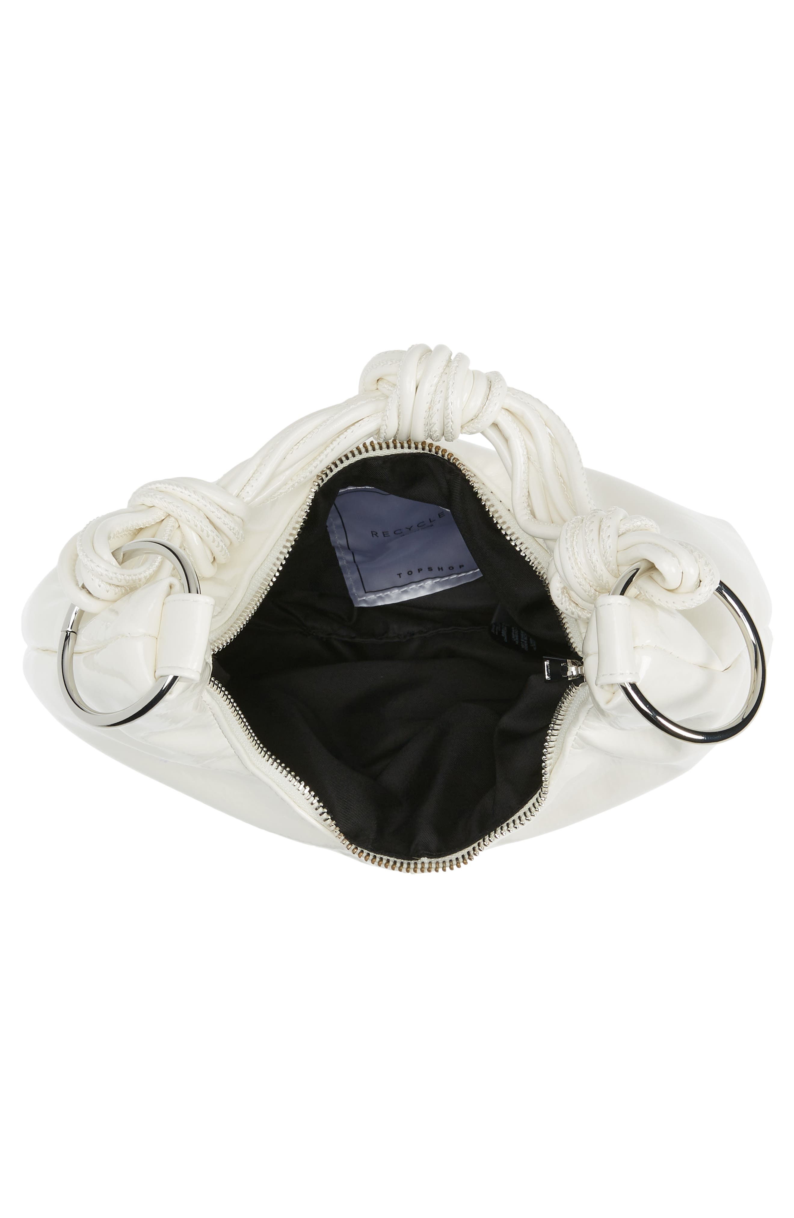 Topshop Weave String Grab Shoulder Bag, Alternate, color, 