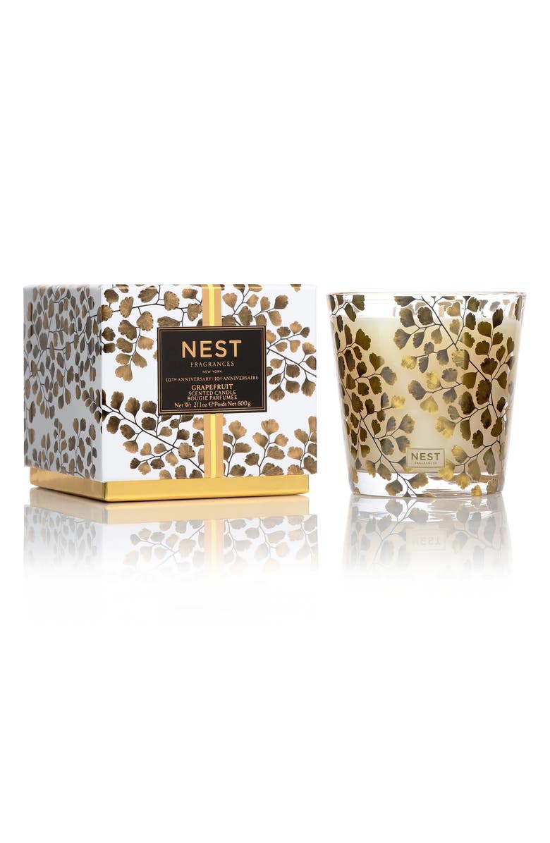 NEST New York NEST Fragrances Grapefruit 3-Wick Candle, Main, color, 