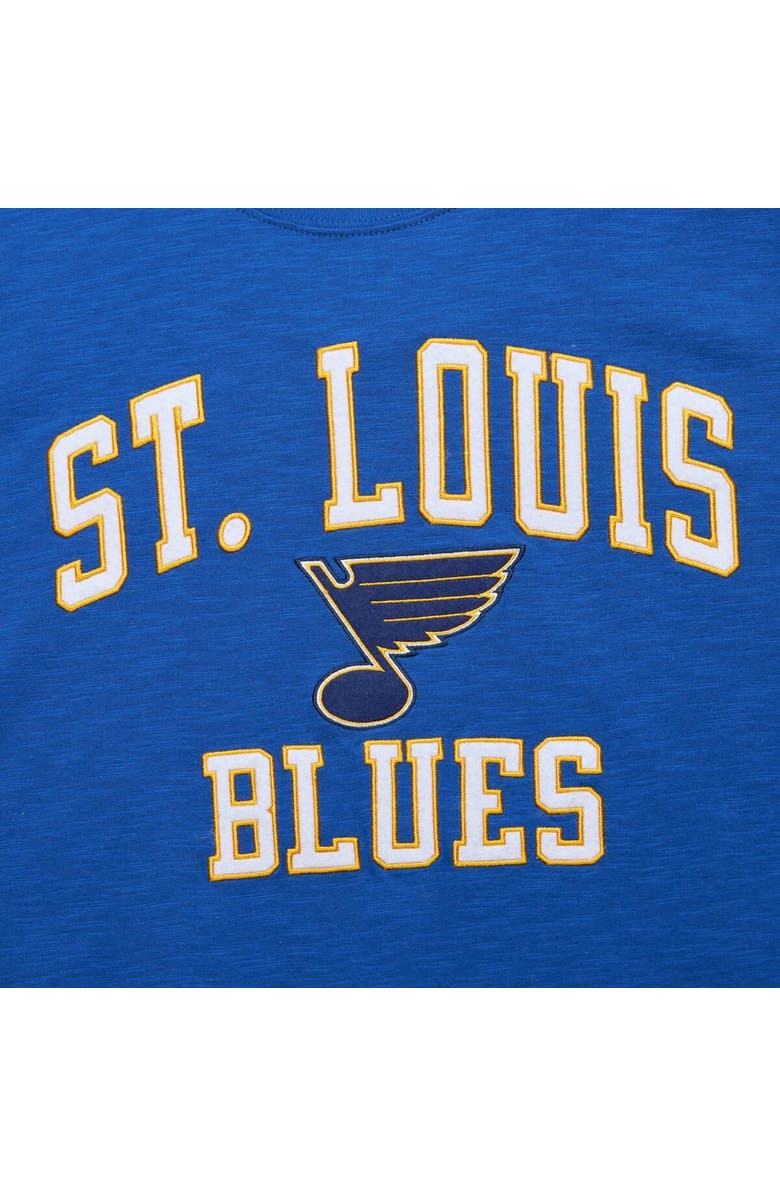 Mitchell & Ness Men's Mitchell & Ness Blue St. Louis Blues Legendary Slub T-Shirt, Alternate, color, Blue