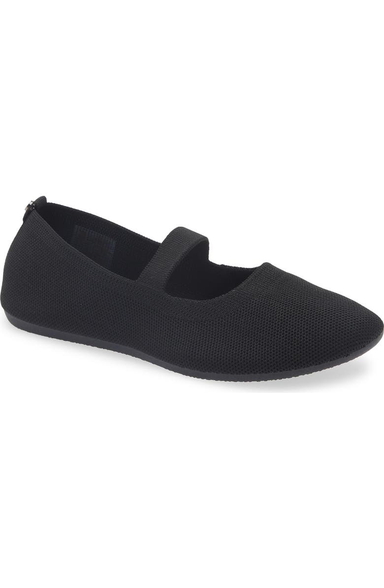 GLORIA VANDERBILT Solana Knit Mary Jane Flat, Main, color, Black