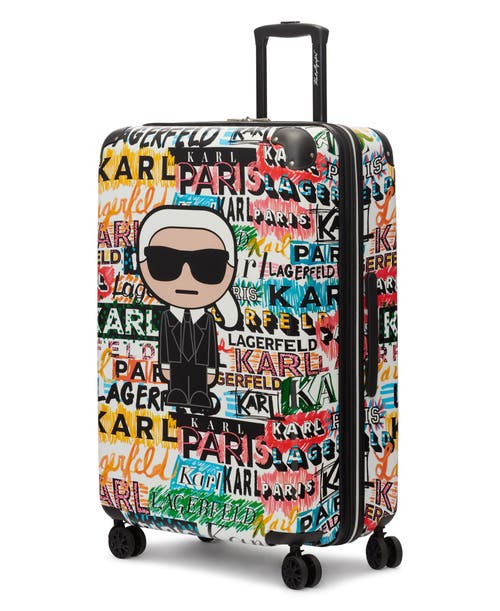 Karl Lagerfeld Logo Explosion Upright In Multi Color