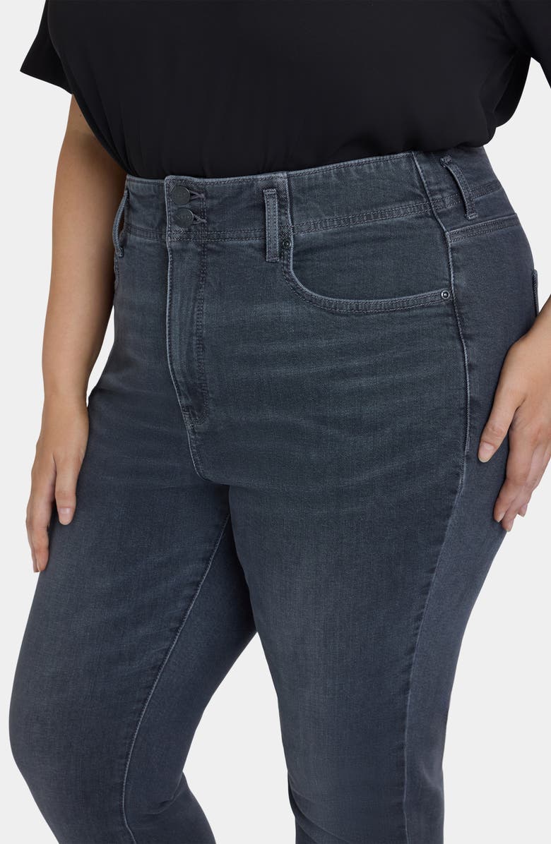 NYDJ Barbara Hollywood High Waist Bootcut Jeans, Alternate, color, Graphite Hill
