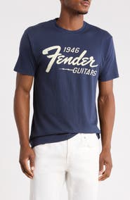 American Needle Fender Cotton Graphic T-Shirt