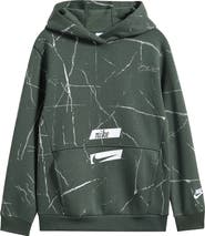 Nike Kids' Club Graphic Fleece Hoodie