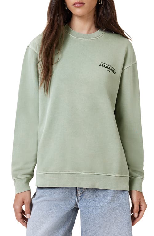 Allsaints Soleil Etta Cotton Graphic Sweatshirt