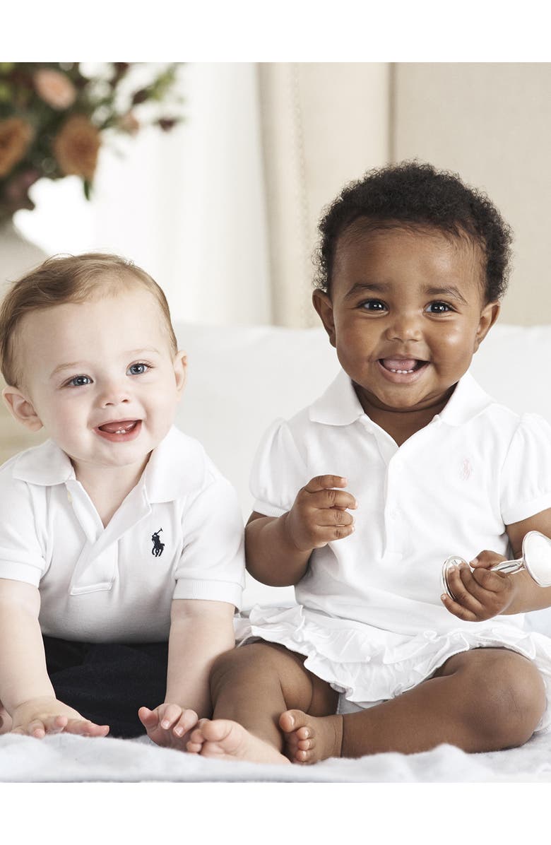 Ralph Lauren Cotton Polo, Alternate, color, White