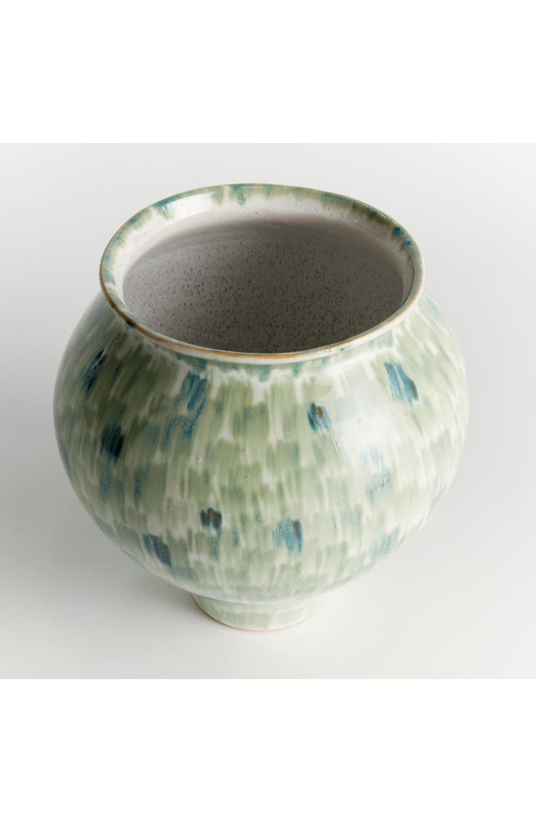 Napa Home & Garden Brosse Grande Vase Small - Hand Painted - Green/Blue, Alternate, color, Blue