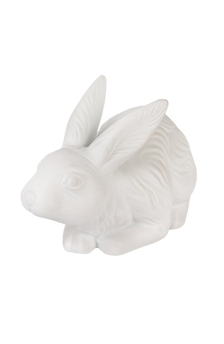 Storied Home Rabbit Shaped Lamp, Main, color, White