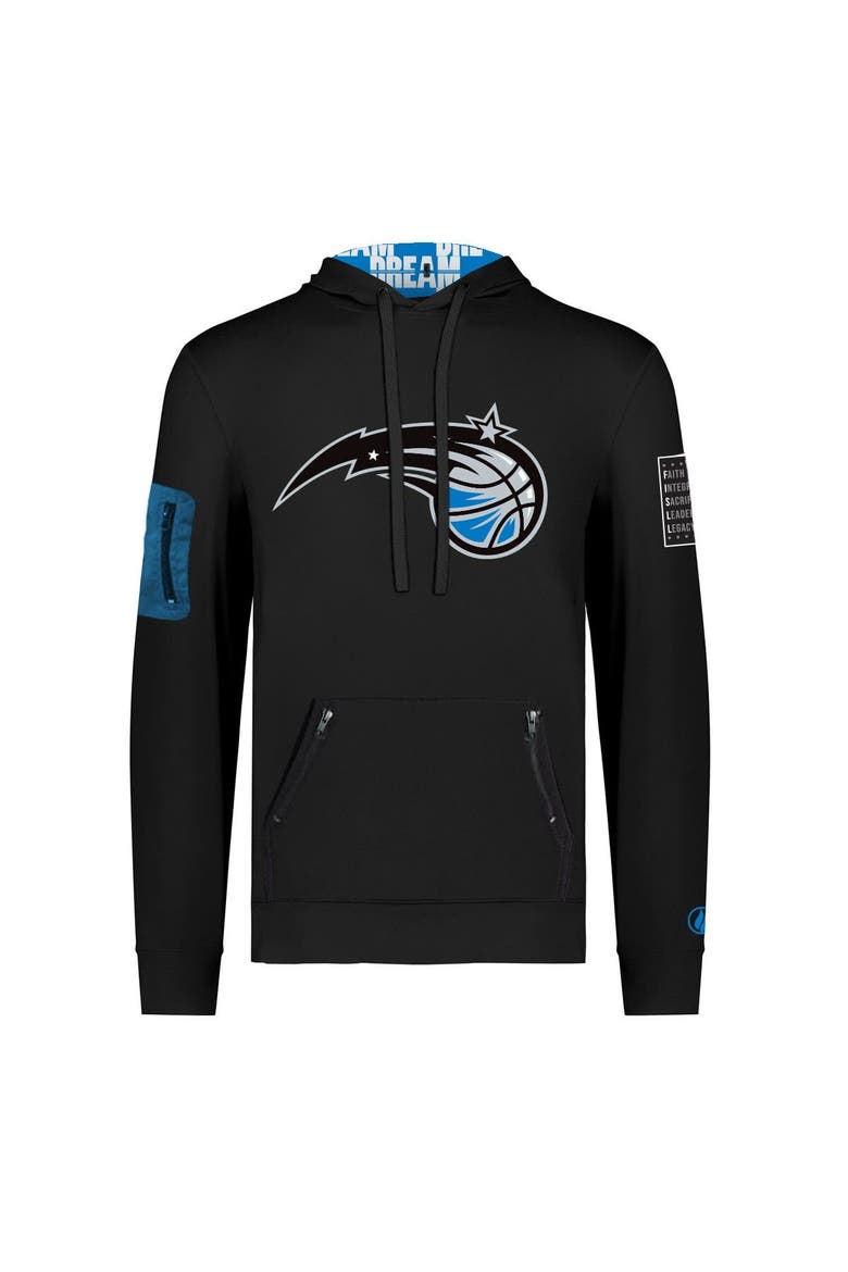 Unisex FISLL x Black History Collection  Black Orlando Magic Pullover Hoodie, Alternate, color, Black