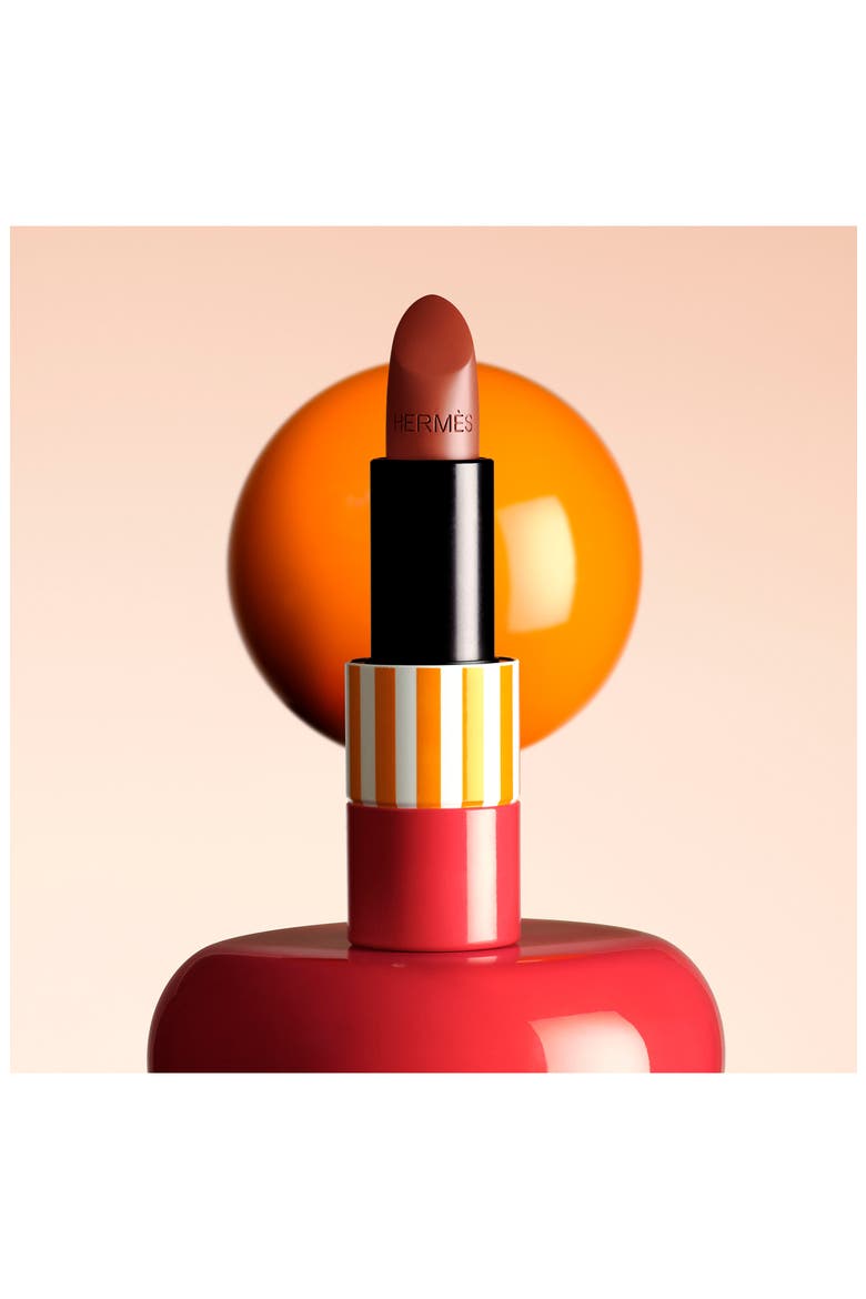 Rouge Hermès - Shiny lipstick, Limited edition, 22 Brun Yachting (Limited Edition), Alternate, color, 22 BRUN YACTHING