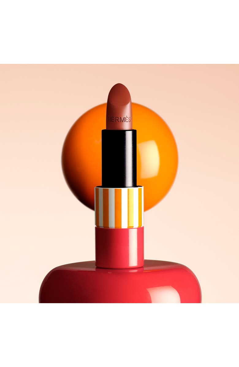 Hermès Rouge Hermès - Shiny lipstick, Limited edition, 22 Brun Yachting, Alternate, color, 