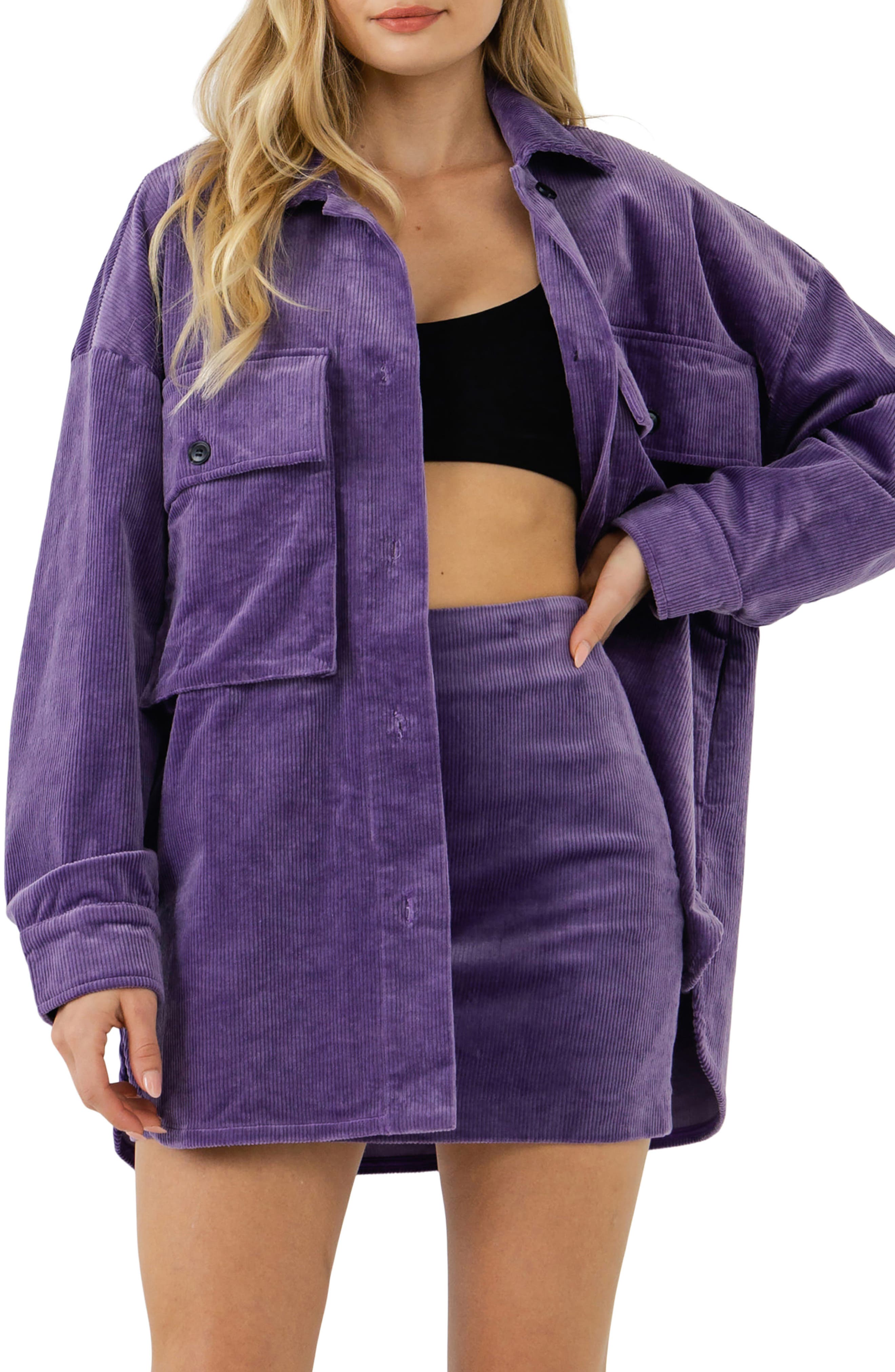 Corduroy Oversize Jacket