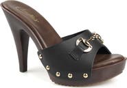 Candie's Giulianna Platform Slide Sandal