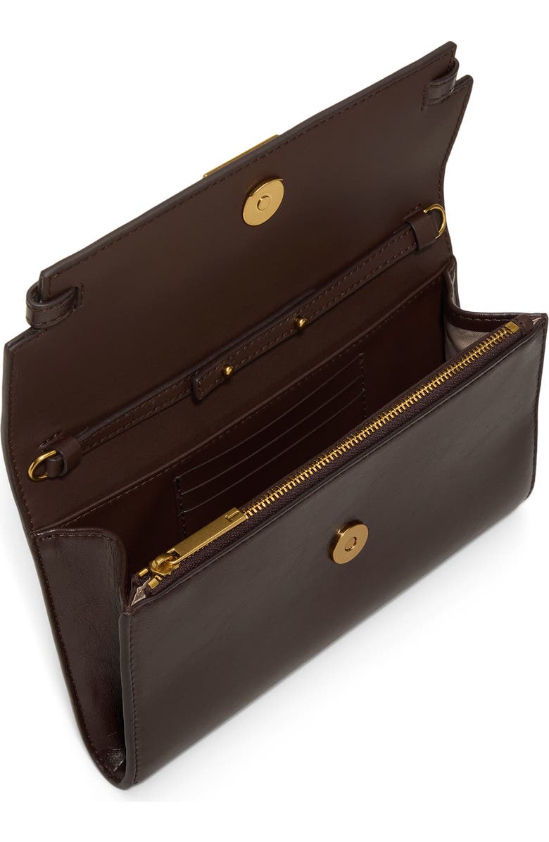 Ted Baker London Jean Crossbody Wallet, Alternate, color, Dark Brown