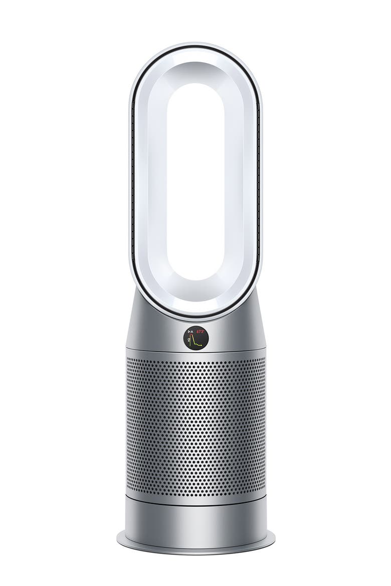 Purifier Hot + Cool™ Purifying Fan Heater, Main, color, WHITE/ SILVER