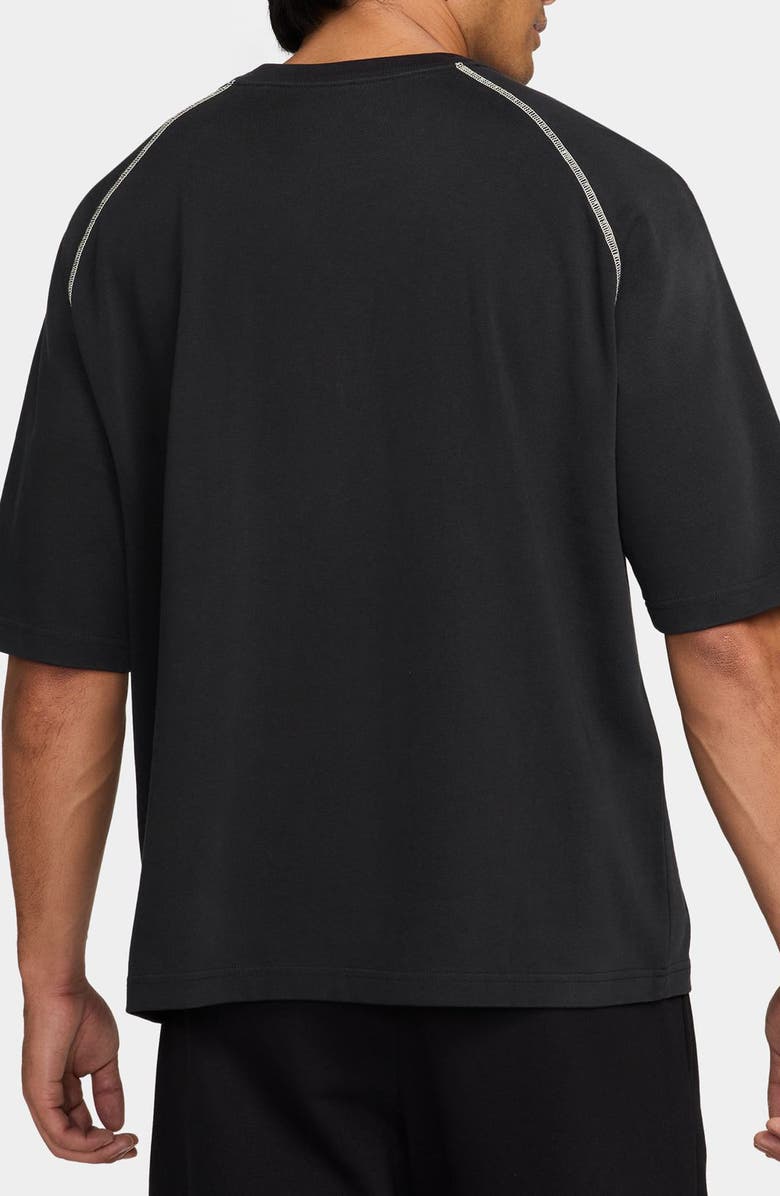 Jordan Flight Heavyweight T-Shirt, Alternate, color, Black/ Sail