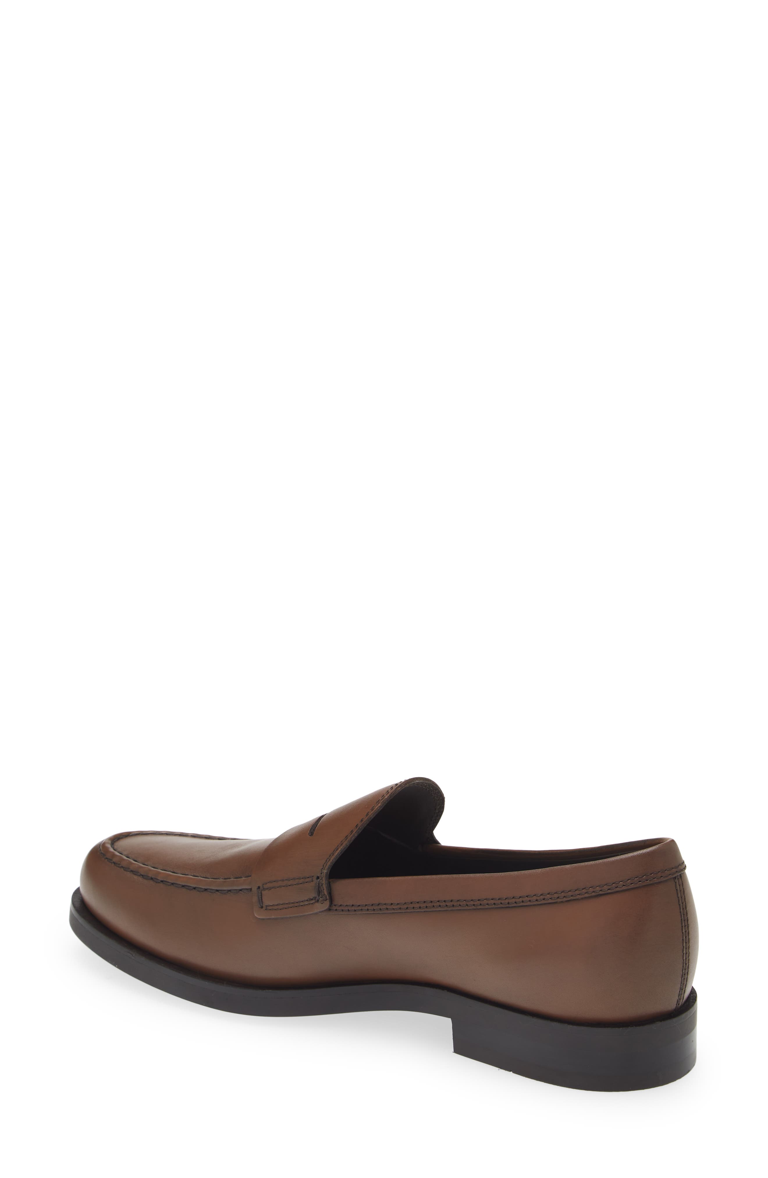 Tod's Formale Penny Loafer, Alternate, color, Cacao