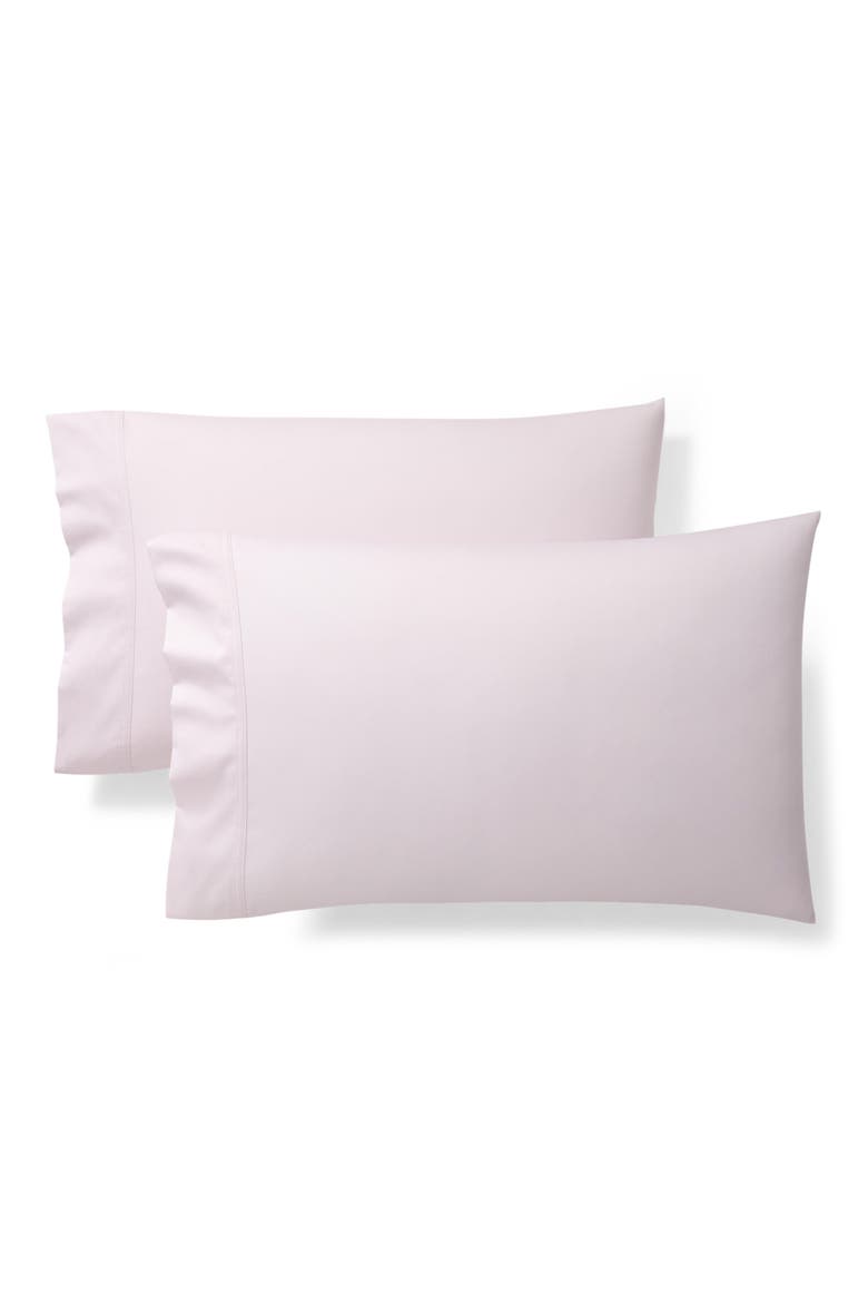 Spencer 475 Thread Count Sateen Set of Two Pillowcases, Main, color, TRUE ORCHID
