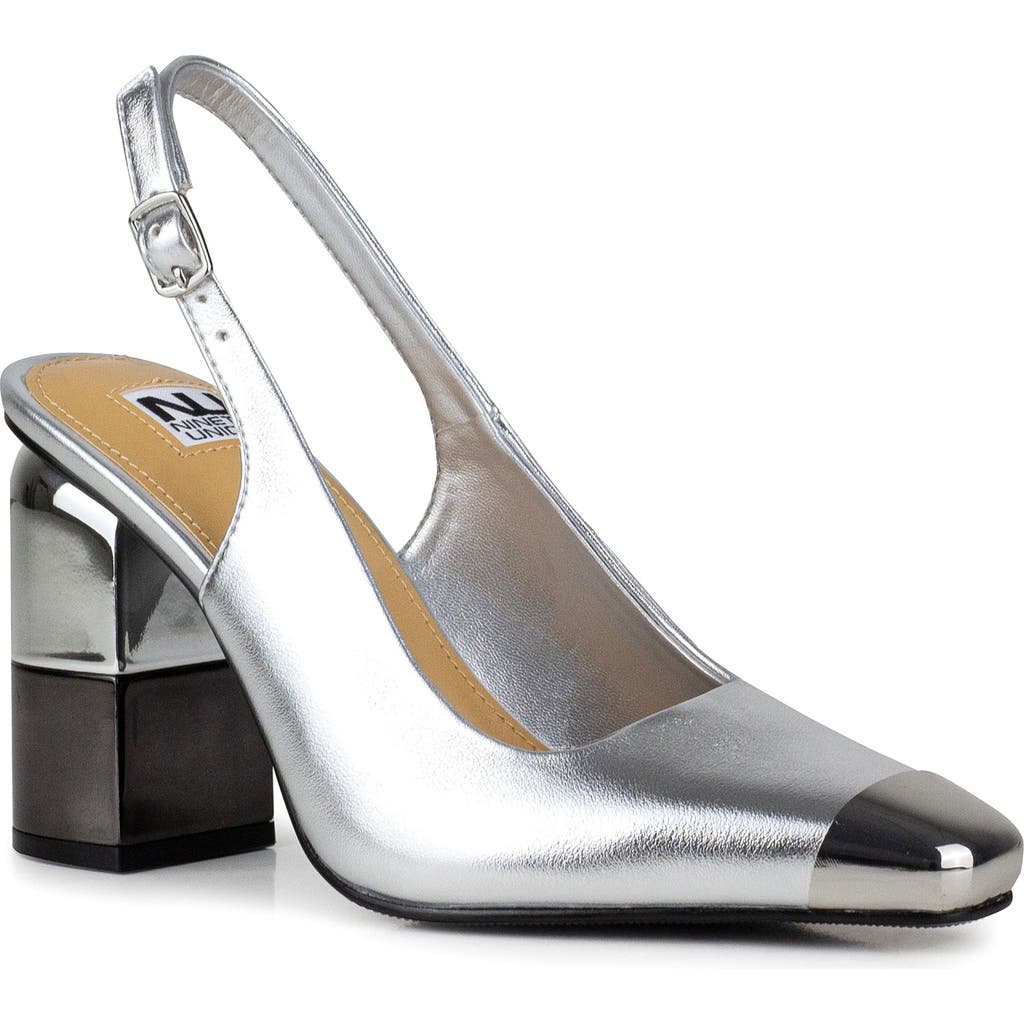 Ninety Union Nova Slingback Pump In Silver