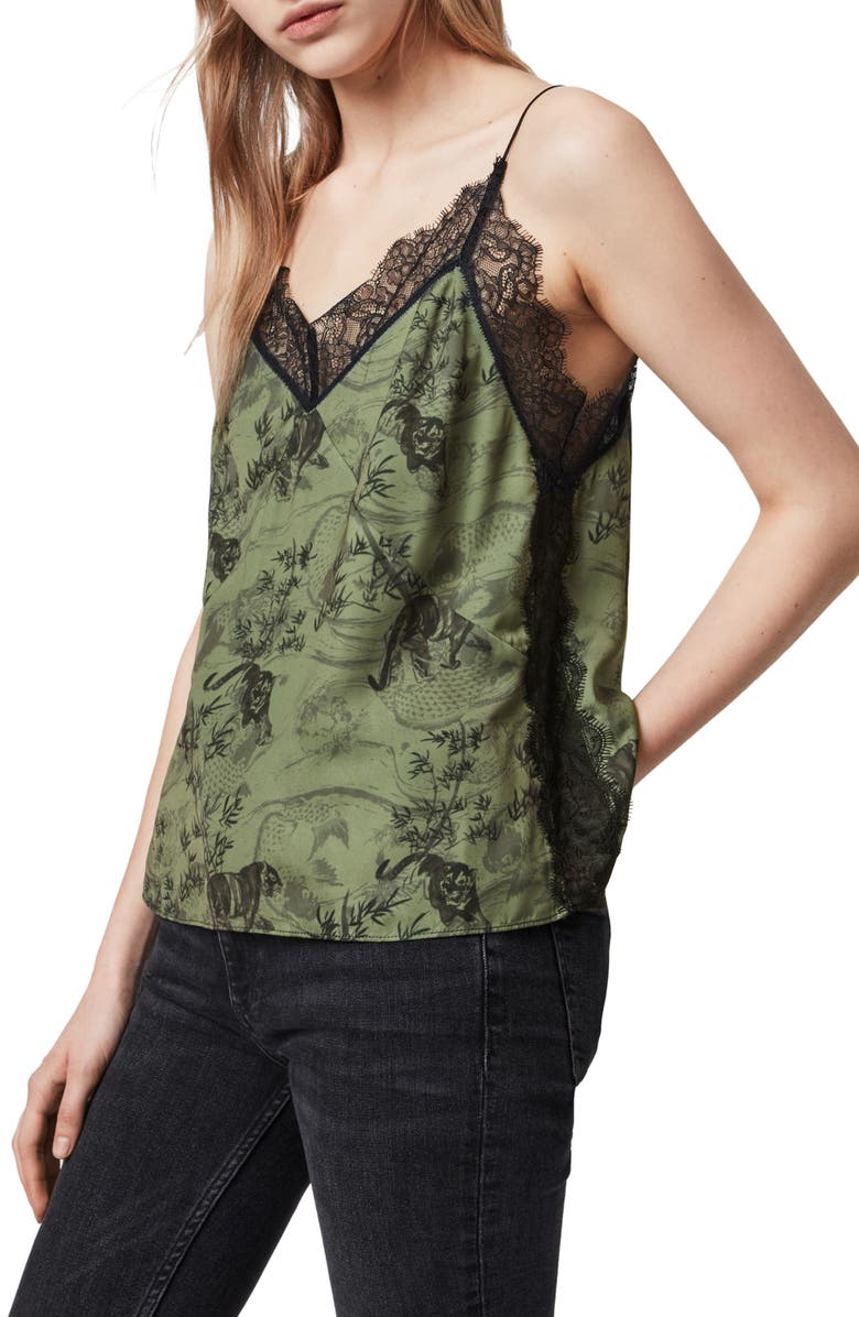 AllSaints Sky Strength Camisole, Alternate, color,