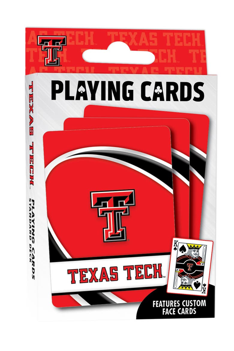 Texas Tech Red Raiders Playing Cards, Main, color, Multicolor