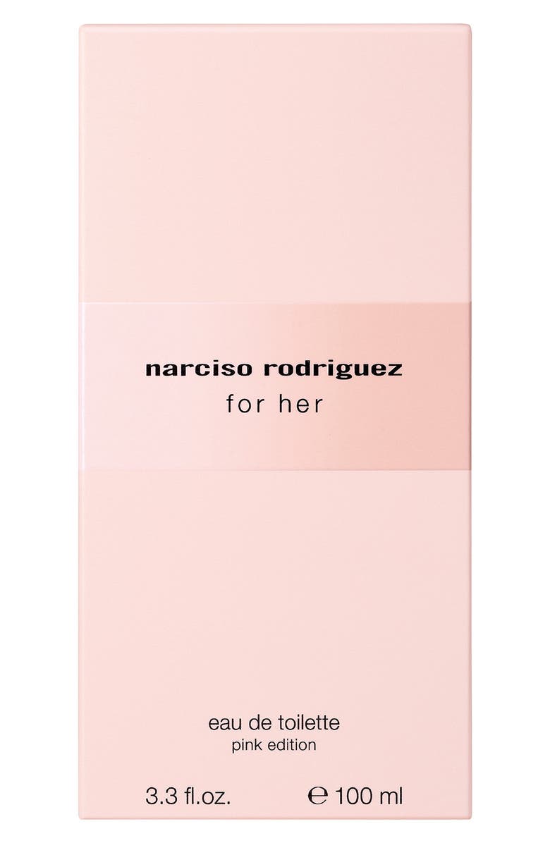 Narciso Rodriguez For Her Eau de Toilette Pink Edition - 3.3 oz., Alternate, color, 