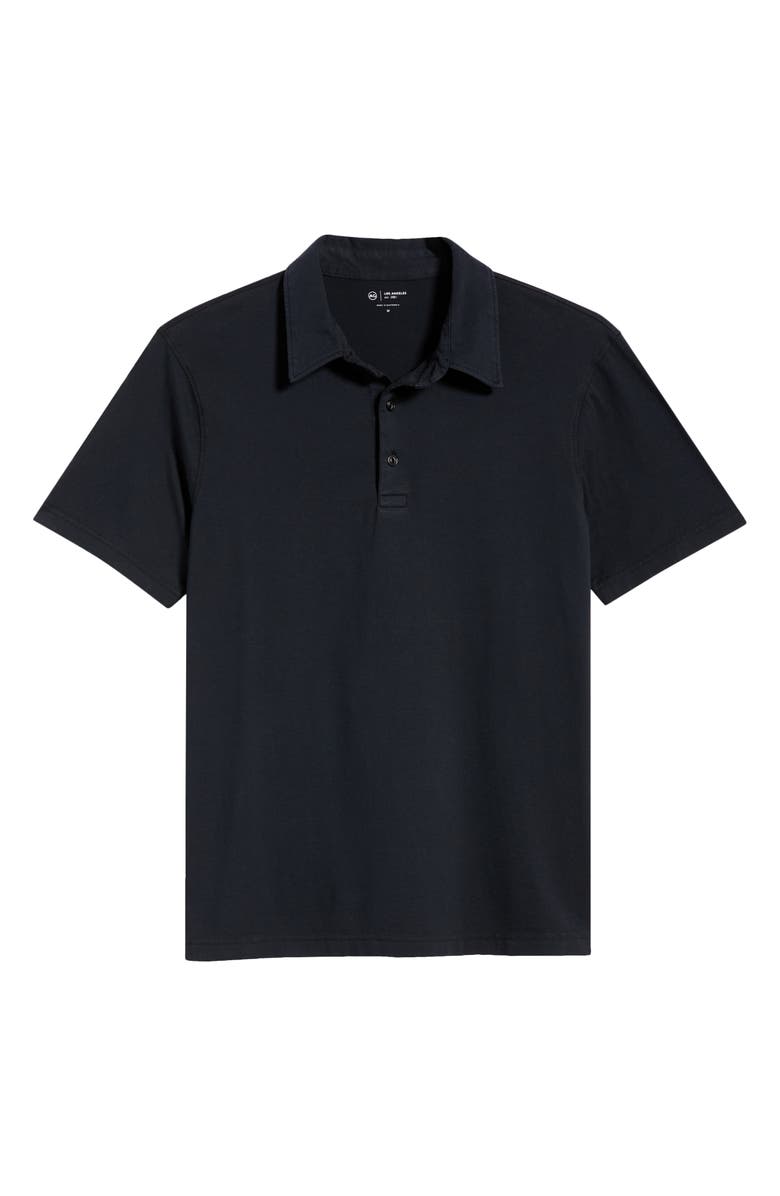 AG Bryce Short Sleeve Polo, Main, color, True Black