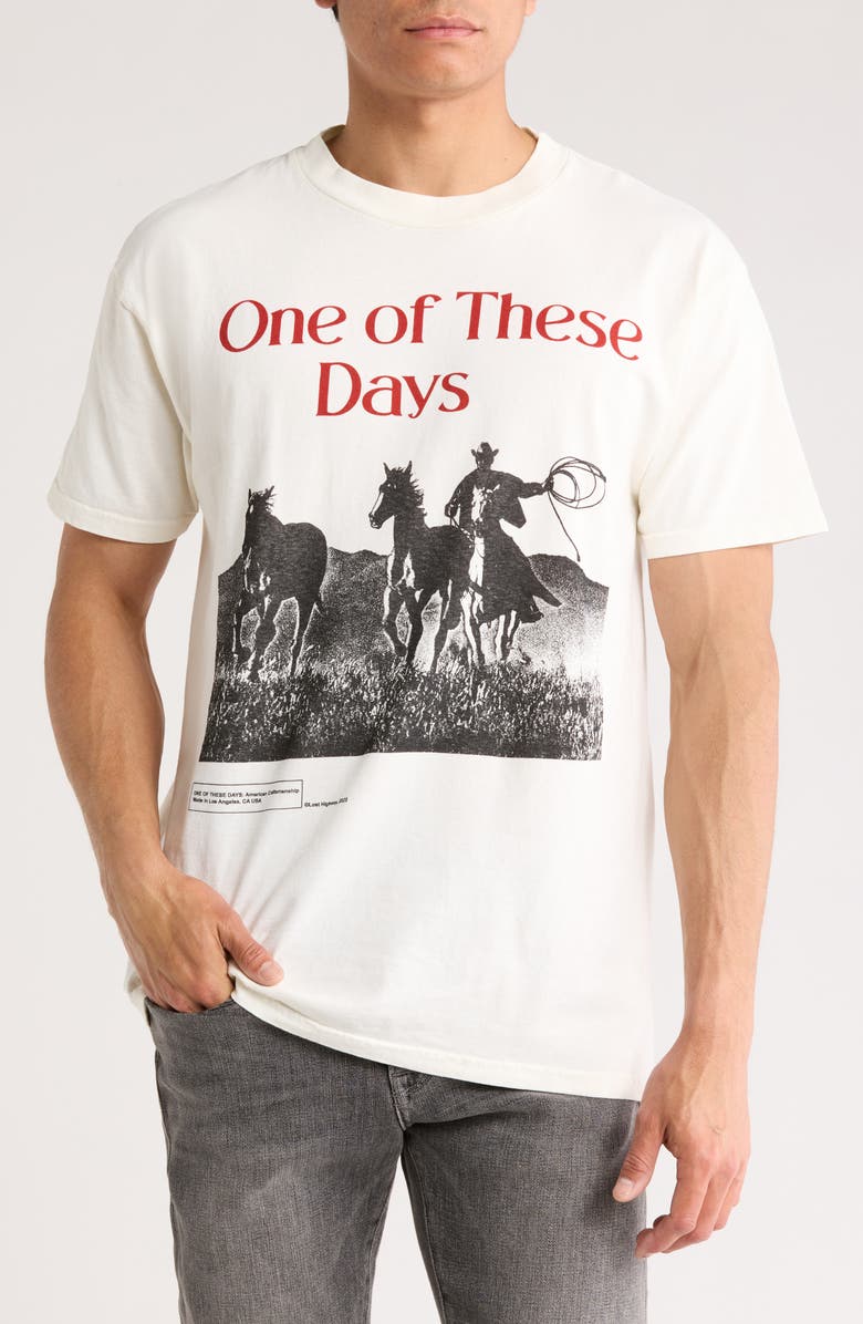 ONE OF THESE DAYS Across the Plains Graphic T-Shirt, Main, color, 