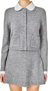 Endless Rose Peter Pan Collar Cardigan