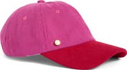 BCBG Colorblocked Corduroy Baseball Cap
