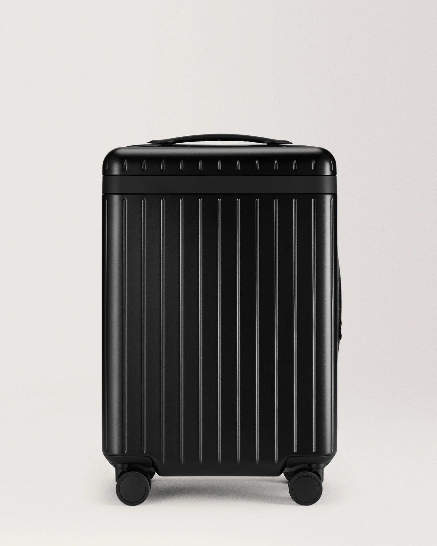 Carl Friedrik The Carry-on Suitcase, Main, color, Black / Black