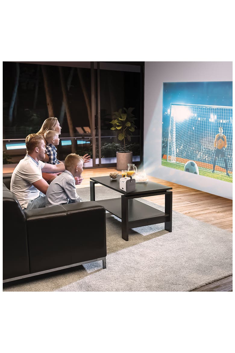 GoShow LED WiFi Projector, Alternate, color, WHITE