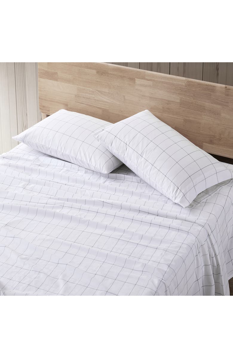 Eddie Bauer Northern Plaid Sheet Set, Alternate, color, Grey