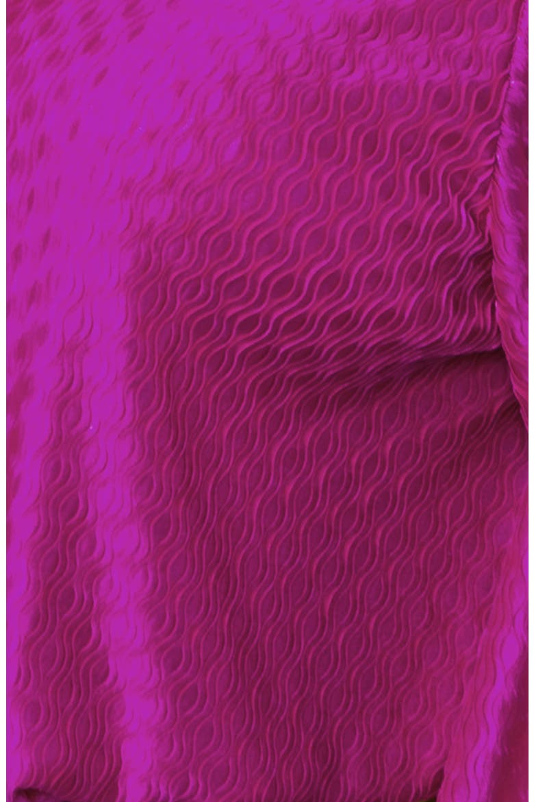 Textured Hidden Placket Button-Up Top, Alternate, color, FUCHSIA
