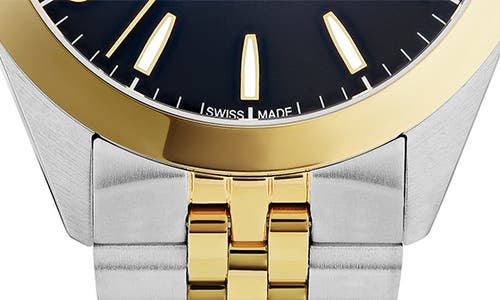 Ferragamo Men's 42mm Classic Watch With Bracelet Strap, Two Tone