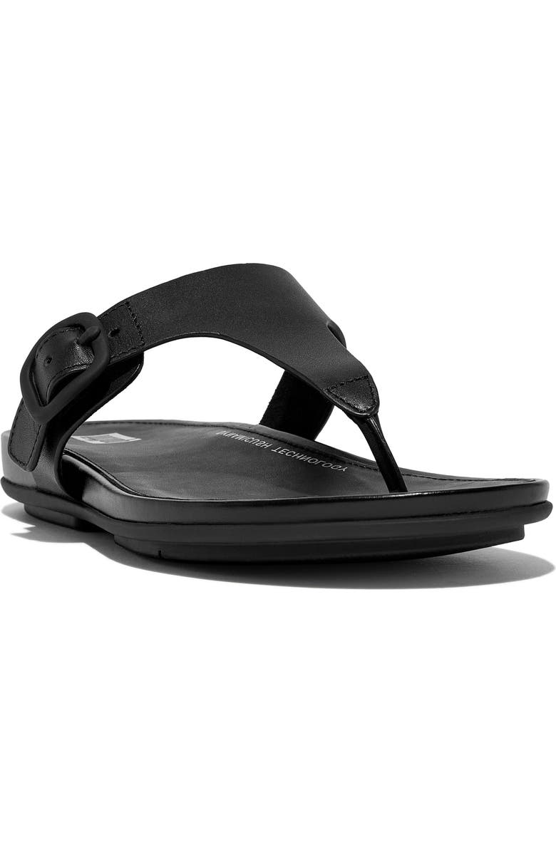 FitFlop Gracie Flip Flop, Main, color, All Black