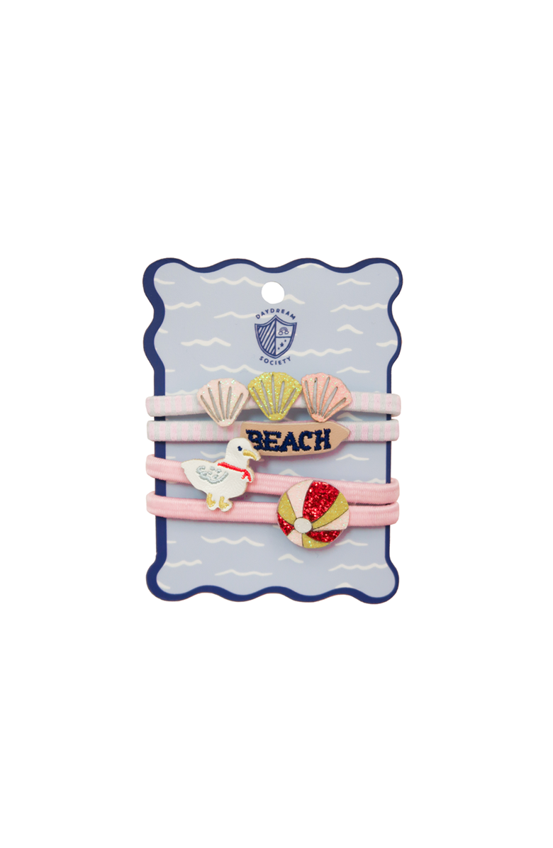 Daydream Society Seaside Embellished Hair Tie Set, Main, color, Assorted Pre-Pack