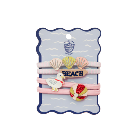 Seaside Embellished Hair Tie Set